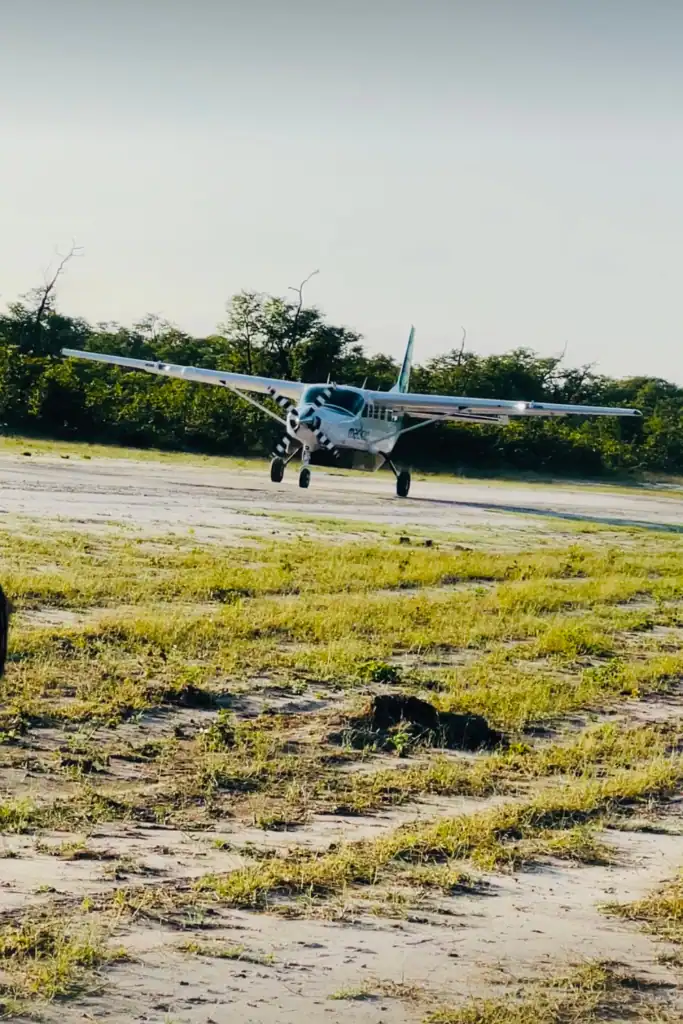 Okavango delta flight