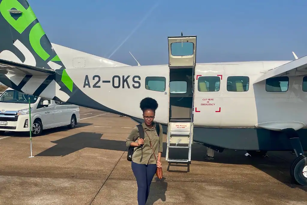 Maun flights over Okavango Delta