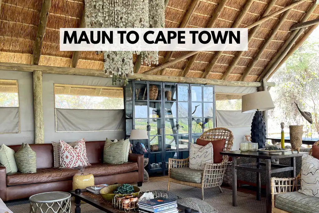 Maun to Cape Town