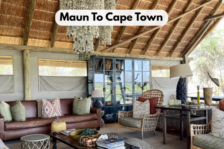 Maun to Cape Town