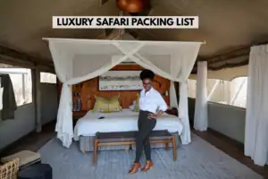 Luxury Safari Packing List