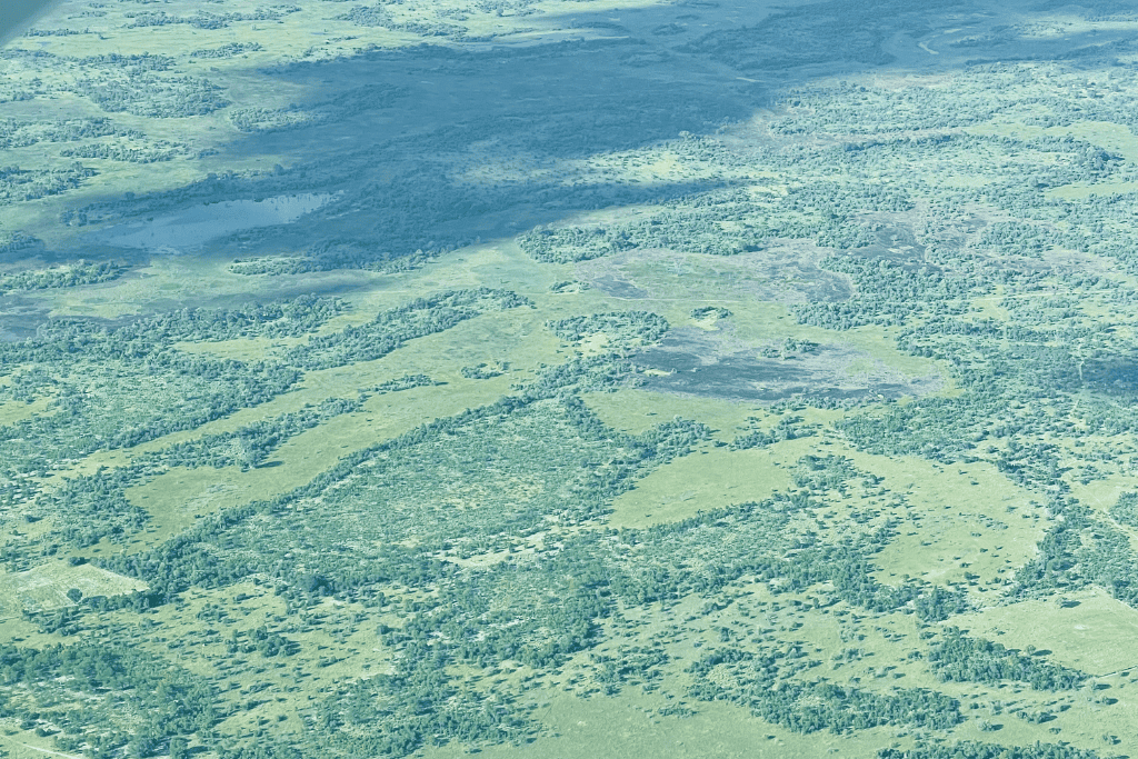 Botswana Panhandle map